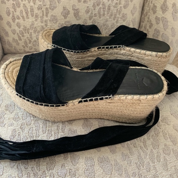 MARC FISHER LTD Tie Platform Espadrille - Picture 2 of 5